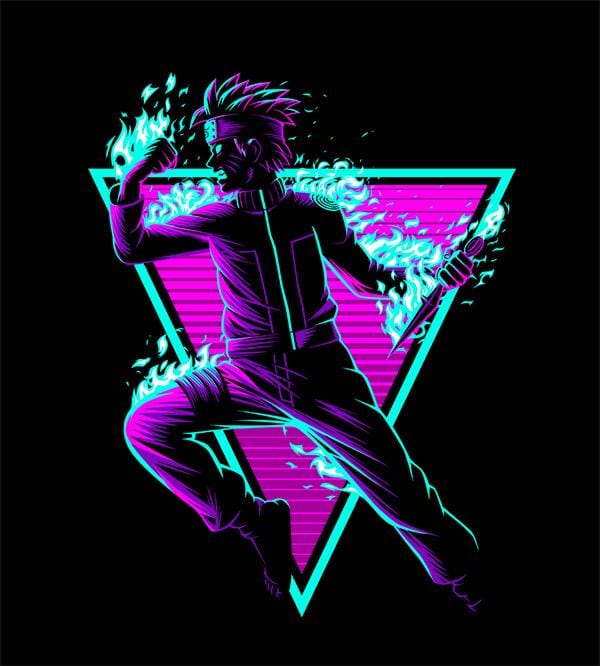 Retro Ninja Hoodies by Alberto Cubatas - Pixel Empire