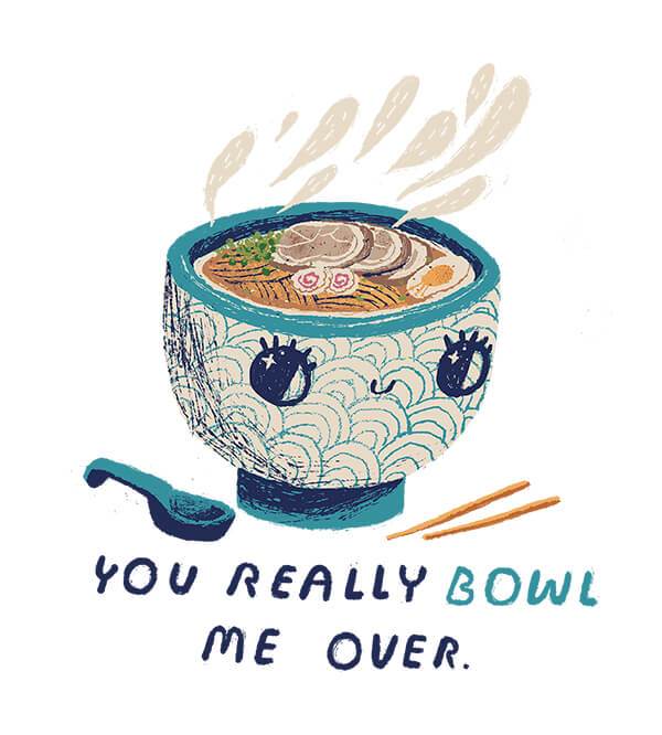 You Really Bowl Me Over Hoodies by Louis Roskosch - Pixel Empire