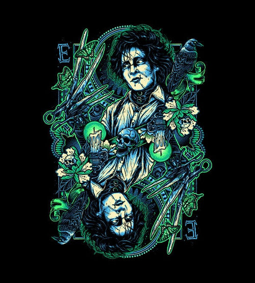 Suit Of Scissors T-Shirts by Glitchy Gorilla - Pixel Empire