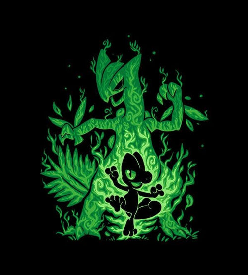 The Grass Lizard Within T-Shirts by Techranova - Pixel Empire