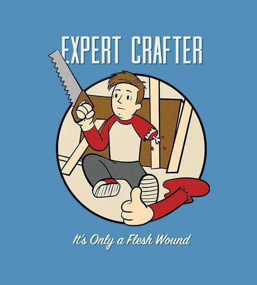 Expert Crafter T-Shirts by UpIsNotJump - Pixel Empire