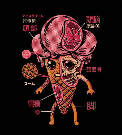 Ice Cream Kaiju Hoodies by Ilustrata - Pixel Empire