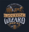 Wandering Wizard Wheat Ale T-Shirts by Cory Freeman Design - Pixel Empire