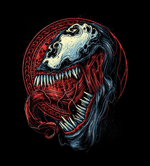 Emblem Of Violence T-Shirts by Glitchy Gorilla - Pixel Empire