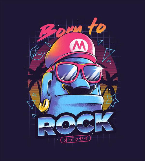 Born To Rock T-Shirts by Ilustrata - Pixel Empire