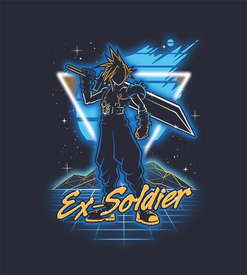 Retro Ex-soldier T-Shirts by Olipop - Pixel Empire