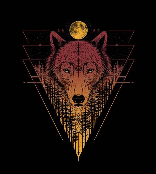 Wild Wolf T-Shirts by StudioM6 - Pixel Empire