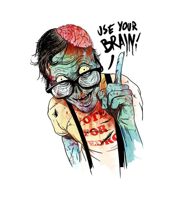 Use Your Brain T-Shirts by Mathiole - Pixel Empire