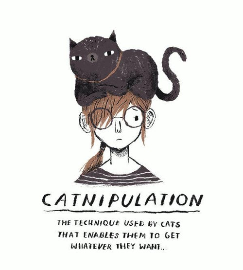 Catnipulation T-Shirts by Louis Roskosch - Pixel Empire