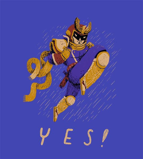 Falcon Yes T-Shirts by Louis Roskosch - Pixel Empire