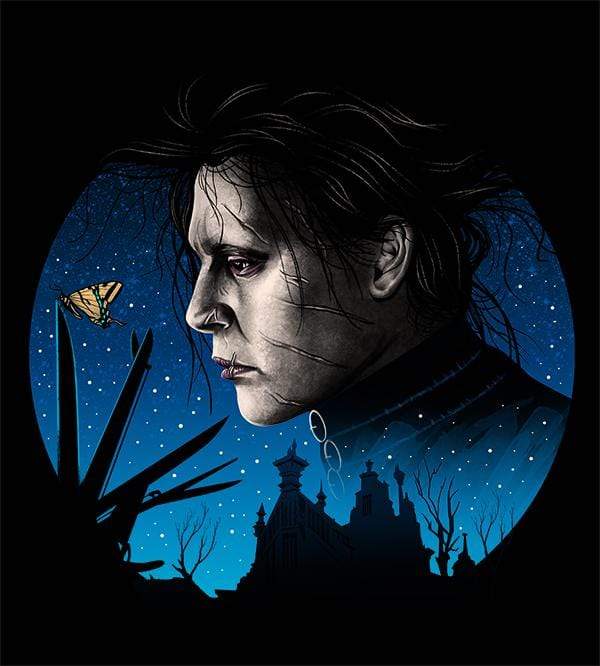 Scissored Gentleman T-Shirts by Vincent Trinidad - Pixel Empire