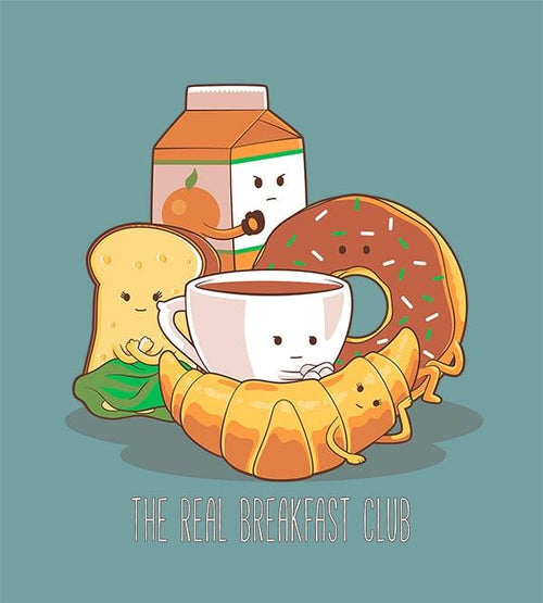The Real Breakfast Club T-Shirts by Saqman - Pixel Empire