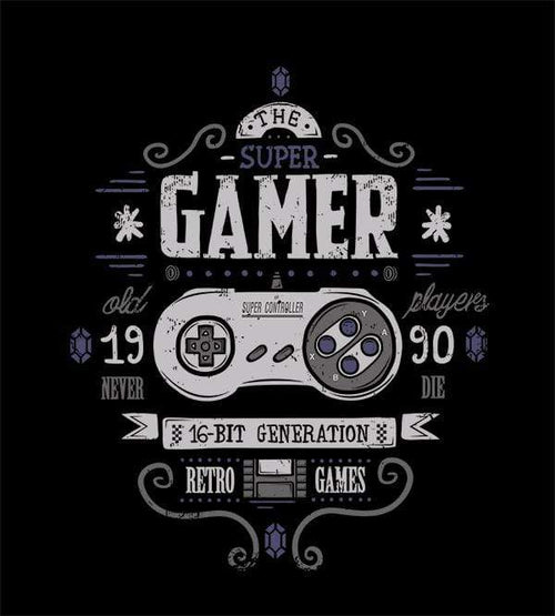Super Gamer Hoodies by Typhoonic - Pixel Empire