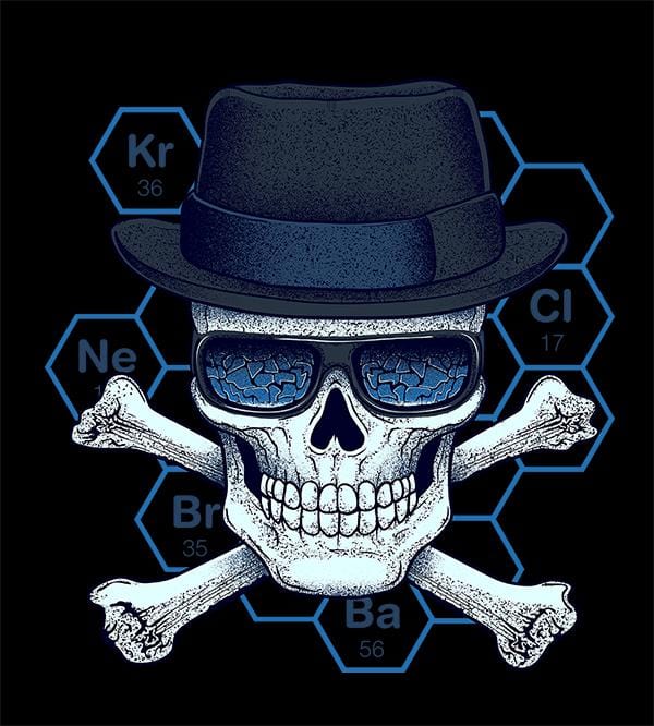 Chemical Head Hoodies by Typhoonic - Pixel Empire