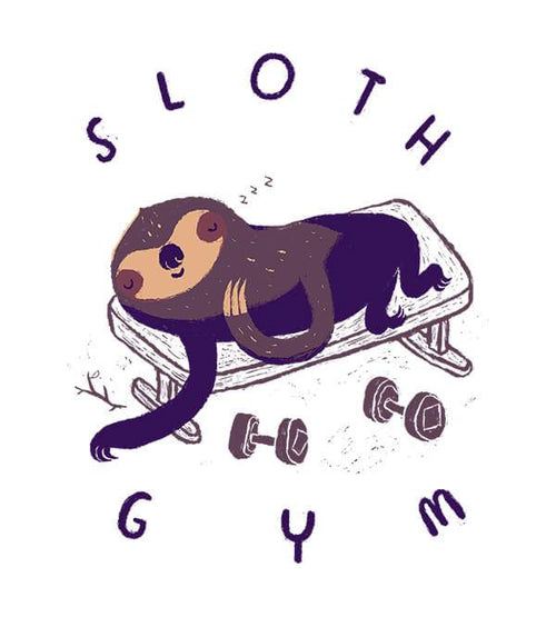 Sloth Gym Hoodies by Louis Roskosch - Pixel Empire