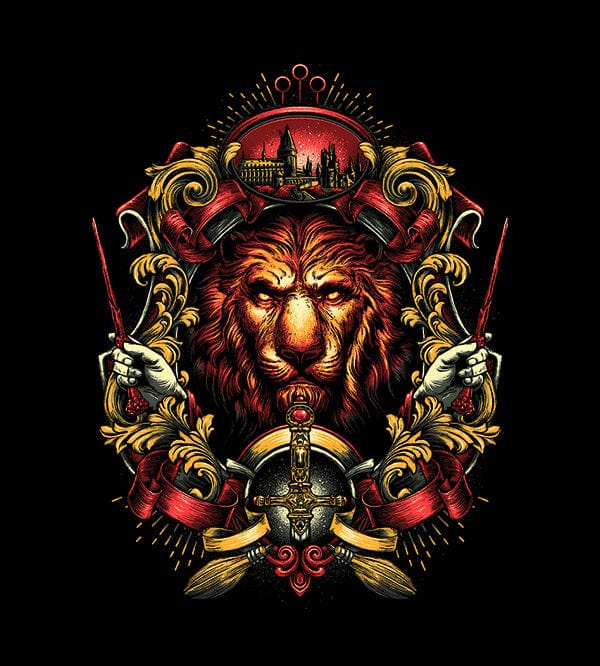 House Of The Brave T-Shirts by Glitchy Gorilla - Pixel Empire