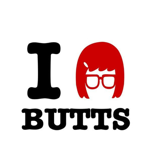I Love Butts Hoodies by Legendary Phoenix - Pixel Empire