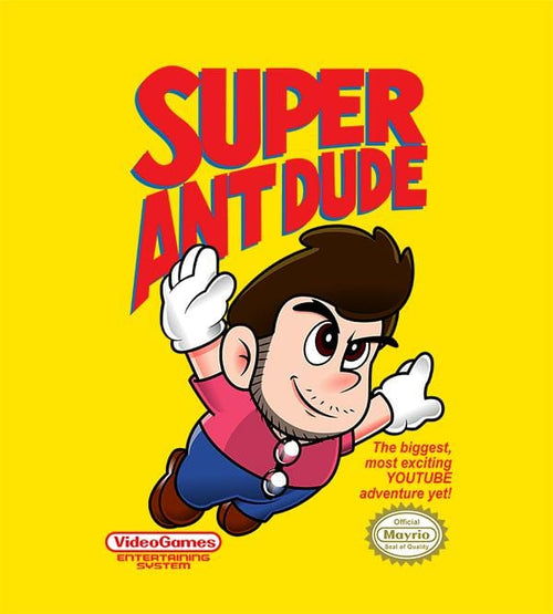 Super AntDude T-Shirts by AntDude - Pixel Empire