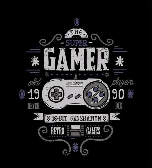 Super Gamer T-Shirts by Typhoonic - Pixel Empire