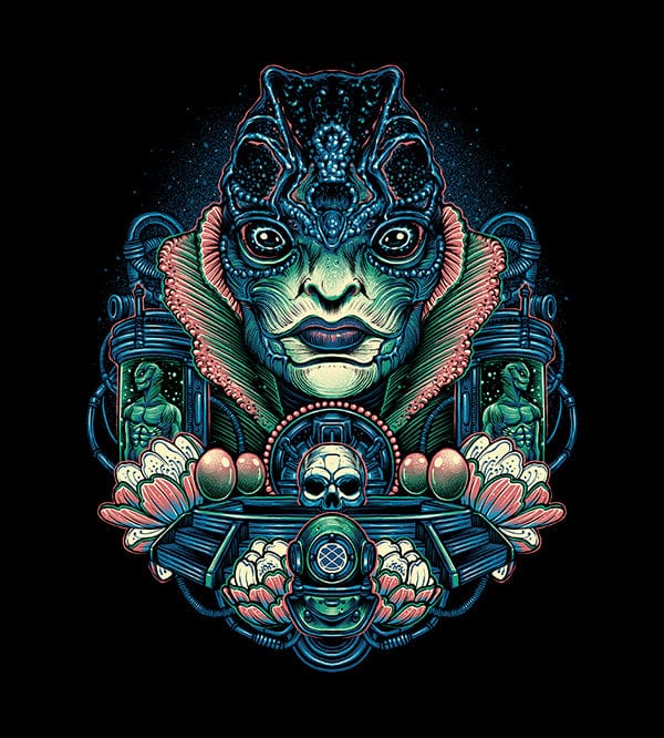 The Kind Amphibian T-Shirts by Glitchy Gorilla - Pixel Empire