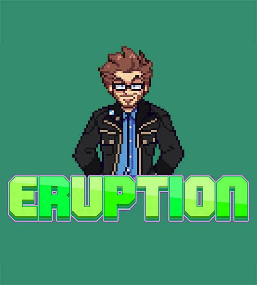 Austin Eruption Logo Hoodies by Austin Eruption - Pixel Empire