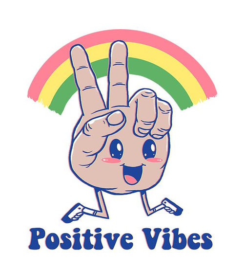 Positive Vibes Hoodies by Vincent Trinidad - Pixel Empire
