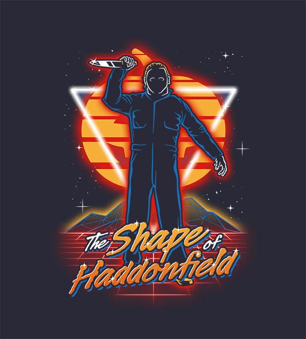 Retro Haddonfield Shape Hoodies by Olipop - Pixel Empire