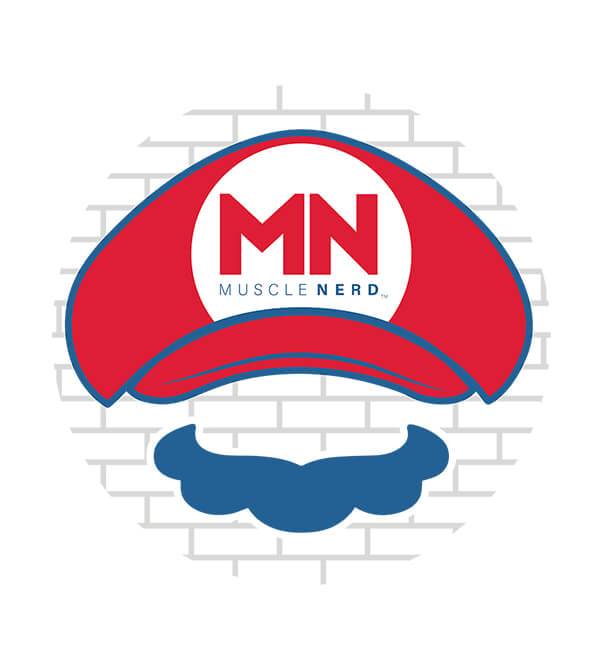 Mustache Muscle Nerd Hoodies by Muscle Nerd - Pixel Empire