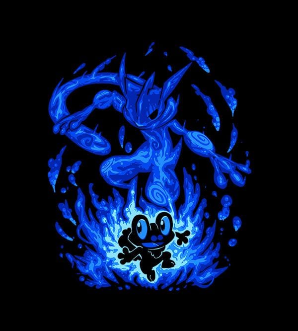 The Water Ninja Within Hoodies by Techranova - Pixel Empire