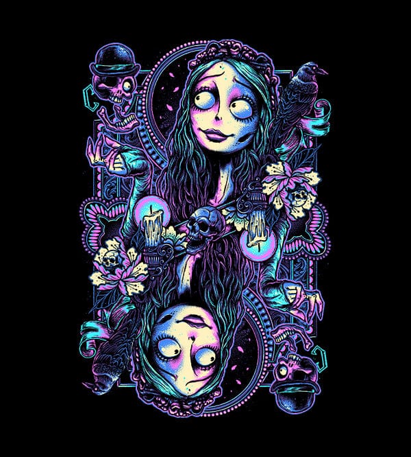 Suit Of Corpses T-Shirts by Glitchy Gorilla - Pixel Empire