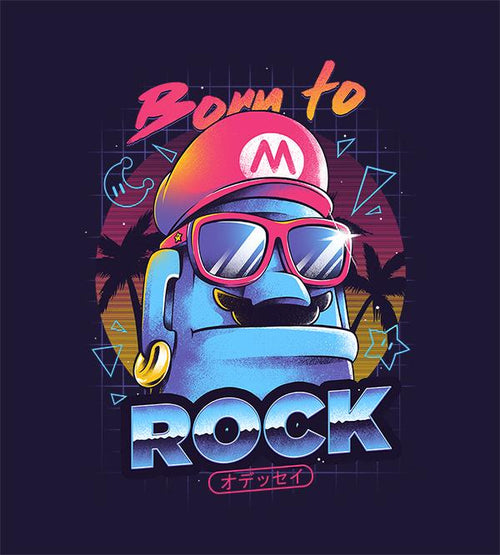 Born To Rock Hoodies by Ilustrata - Pixel Empire