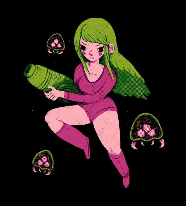 Retro Samus T-Shirts by Louis Roskosch - Pixel Empire