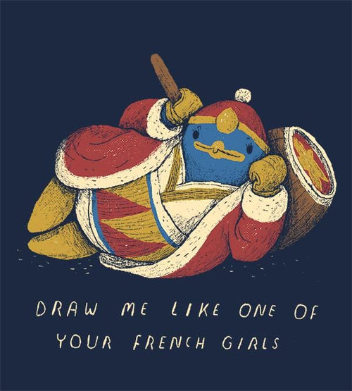 Dedede French Hoodies by Louis Roskosch - Pixel Empire