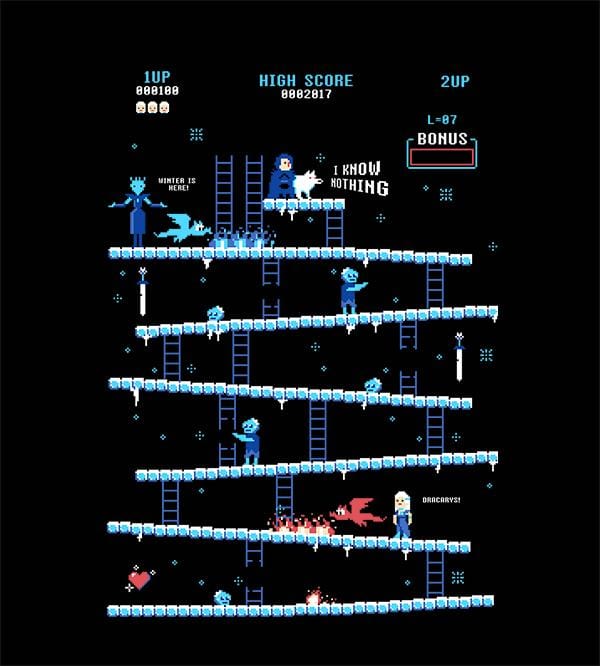 Donkey Thrones T-Shirts by Ilustrata - Pixel Empire