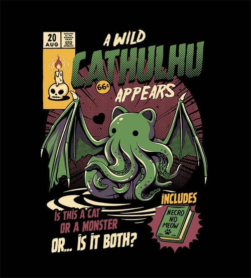 Cathulhu T-Shirts by Ilustrata - Pixel Empire