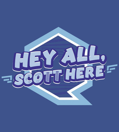 Hey All Scott Here 2021 Hoodies by Scott The Woz - Pixel Empire