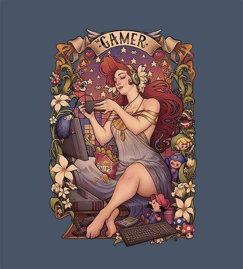 The Gamer T-Shirts by Medusa Dollmaker - Pixel Empire