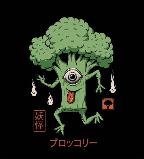 Yokai Broccoli T-Shirts by Vincent Trinidad - Pixel Empire