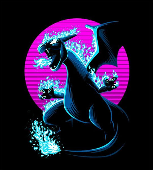 Retro Dragon Hoodies by Alberto Cubatas - Pixel Empire