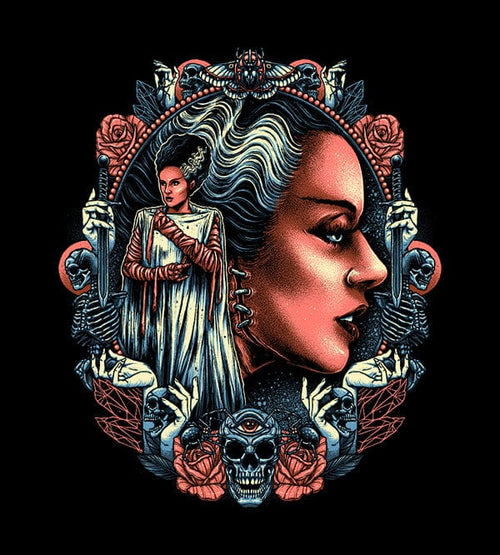 The Bride Of The Monster Hoodies by Glitchy Gorilla - Pixel Empire