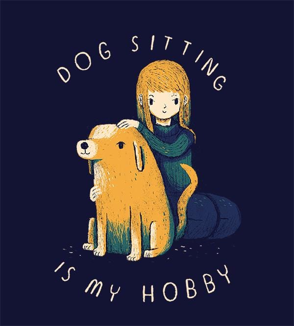 Dogsitting Hoodies by Louis Roskosch - Pixel Empire