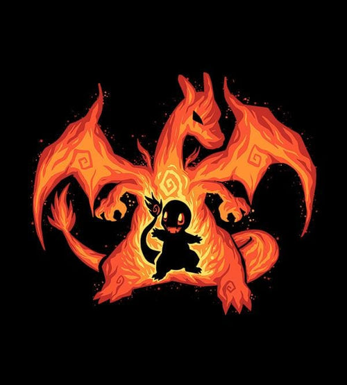 The Fire Dragon Within Hoodies by Techranova - Pixel Empire