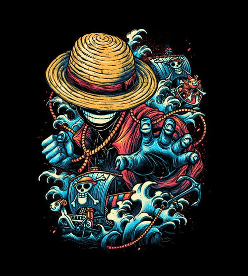 Colorful Pirate (Classic) DTF by Glitchy Gorilla - Pixel Empire