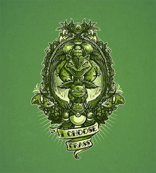 I Choose Grass T-Shirts by Juan Manuel Orozco - Pixel Empire