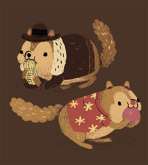 Rescue Chipmunks Hoodies by Louis Roskosch - Pixel Empire