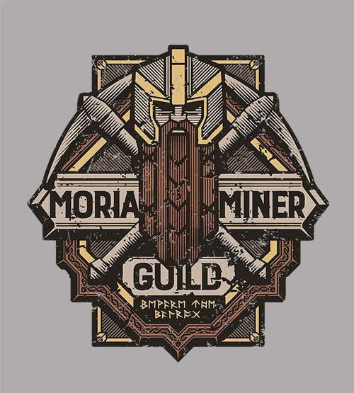 Moria Miner Guild Hoodies by Cory Freeman Design - Pixel Empire