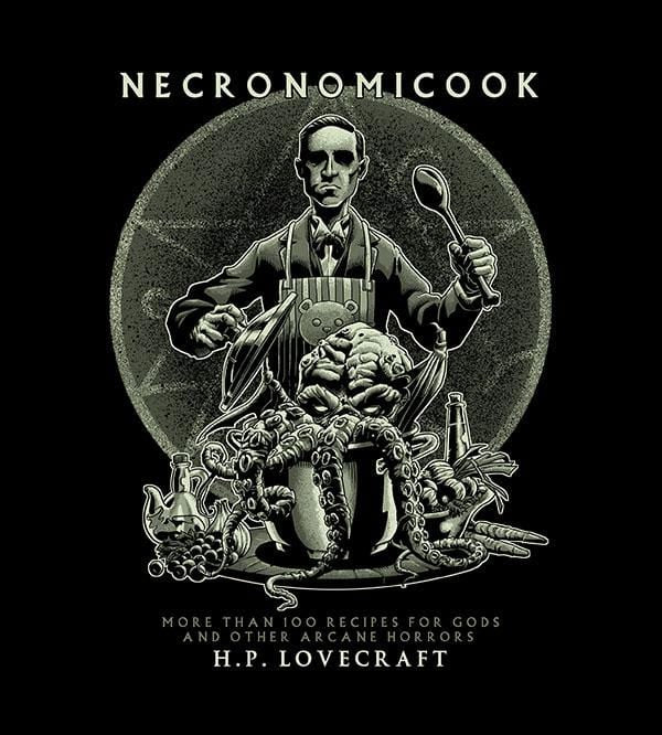 Necronomicook T-Shirts by Saqman - Pixel Empire
