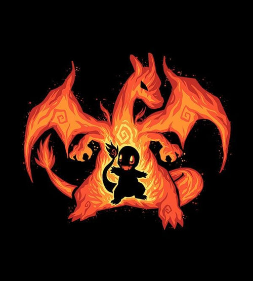 The Fire Dragon Within T-Shirts by Techranova - Pixel Empire