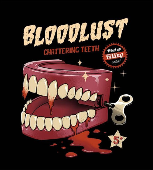 Wind-up Killer Teeth T-Shirts by Vincent Trinidad - Pixel Empire