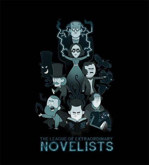 League Of Novelists T-Shirts by Anna-Maria Jung - Pixel Empire